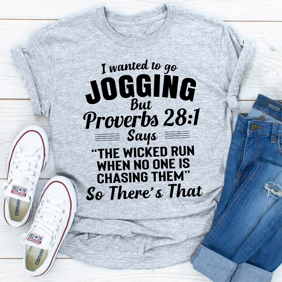 I Wanted To Go Jogging T-Shirt-27