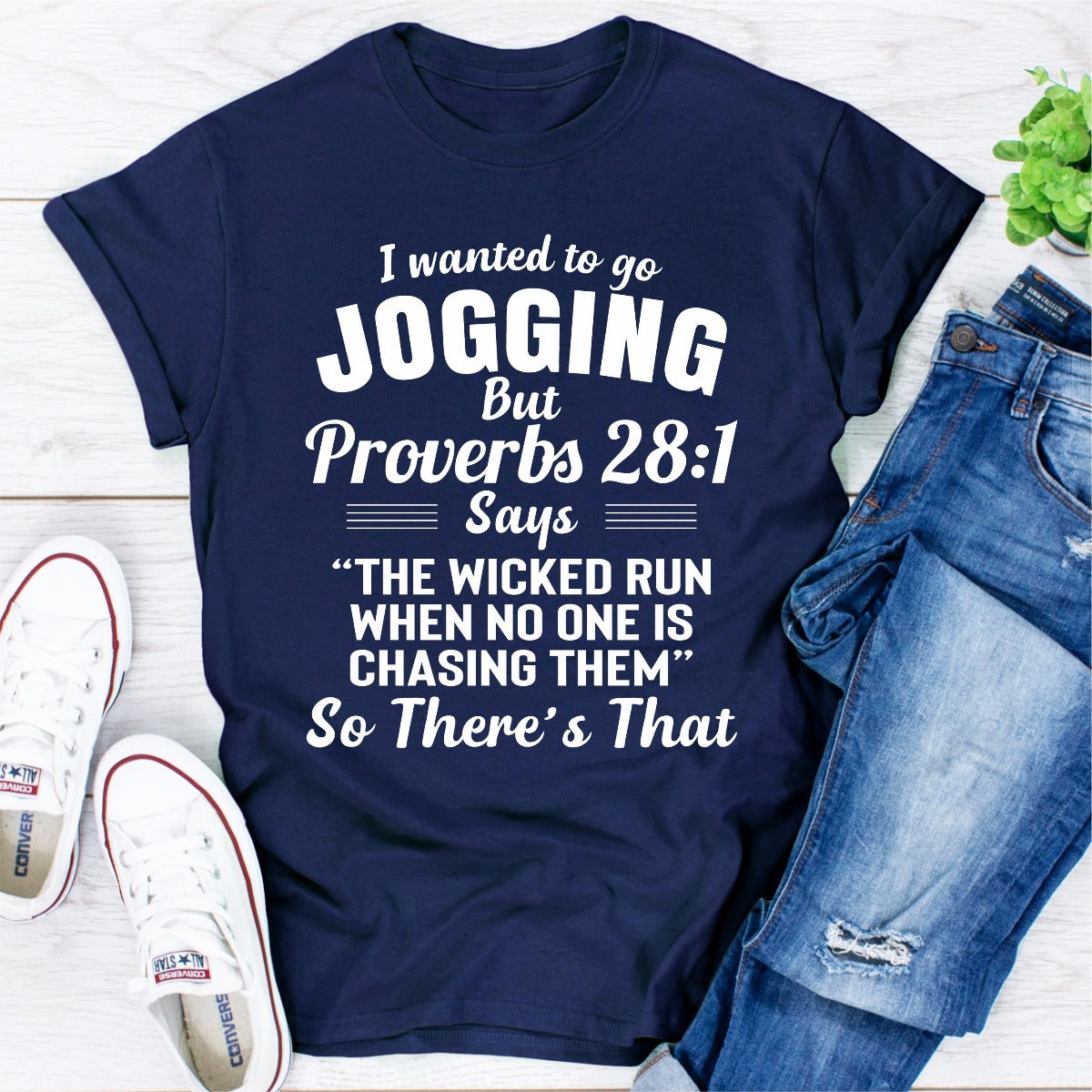 I Wanted To Go Jogging T-Shirt-15