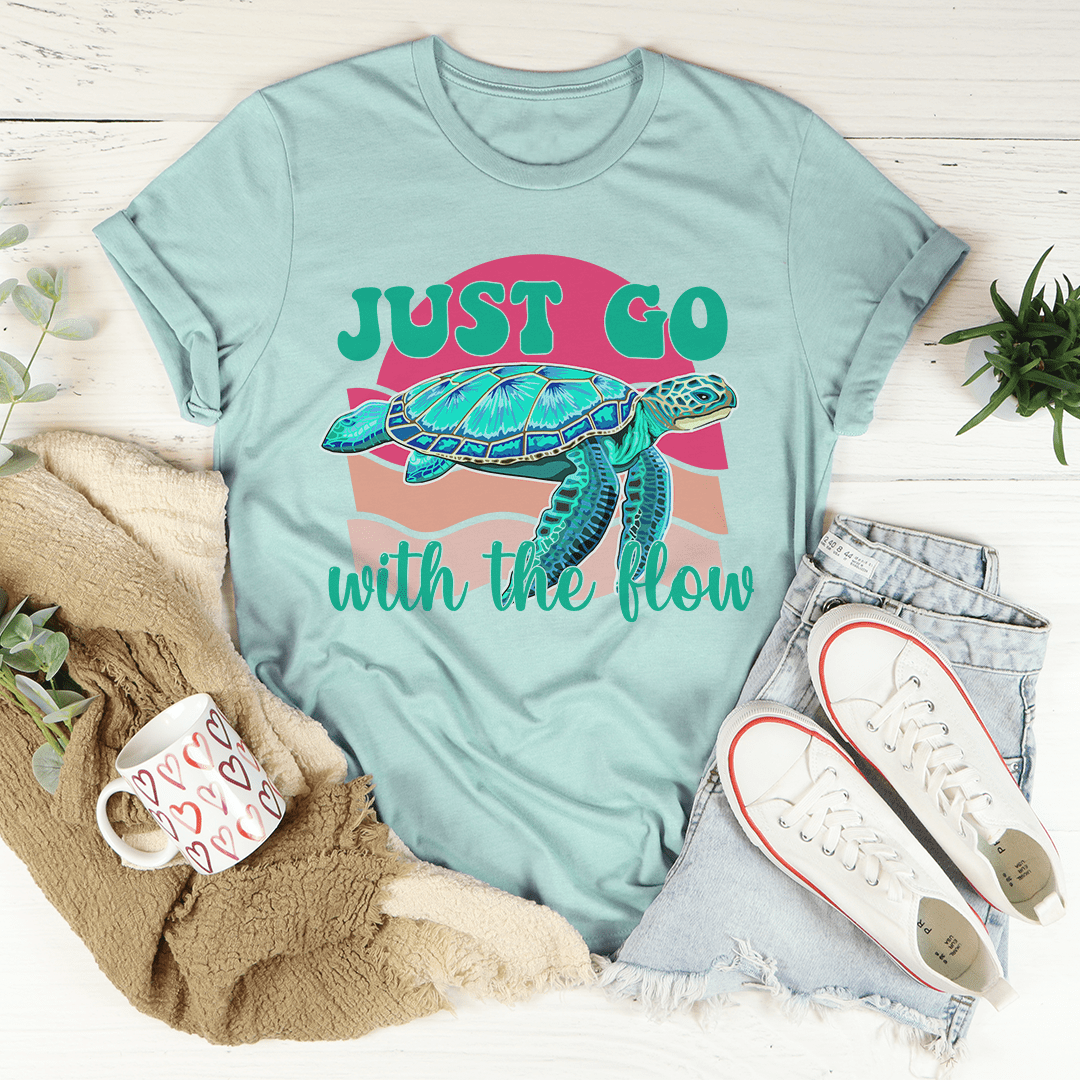 Just Go With The Flow Tee-2