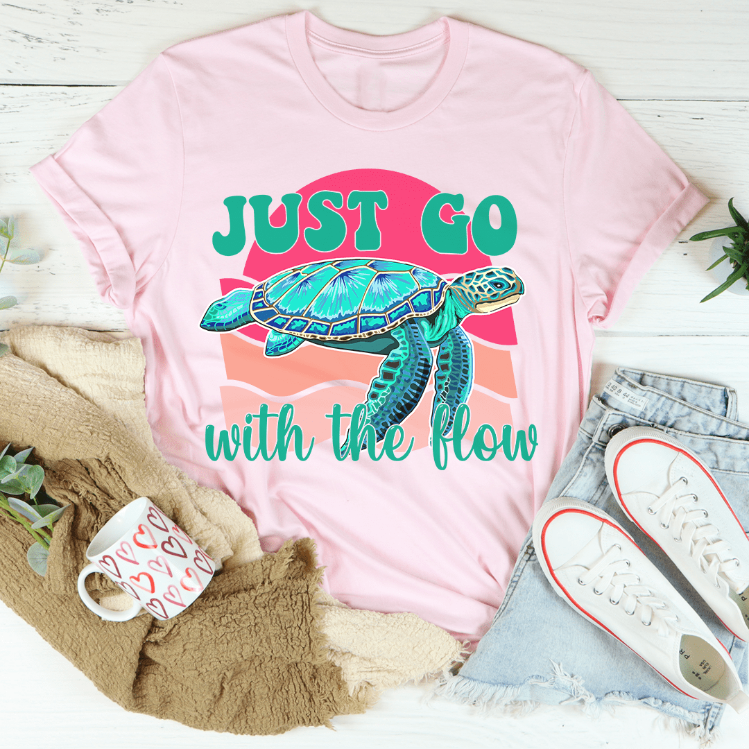 Just Go With The Flow Tee-0
