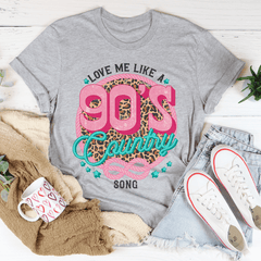 Love Me Like A 90's Country Song Tee-0