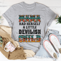 Mama Had Herself A Little Devilish Child T-Shirt-1