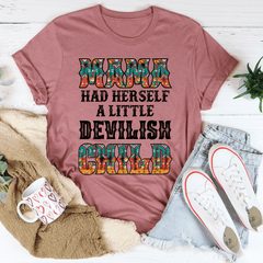 Mama Had Herself A Little Devilish Child T-Shirt-2