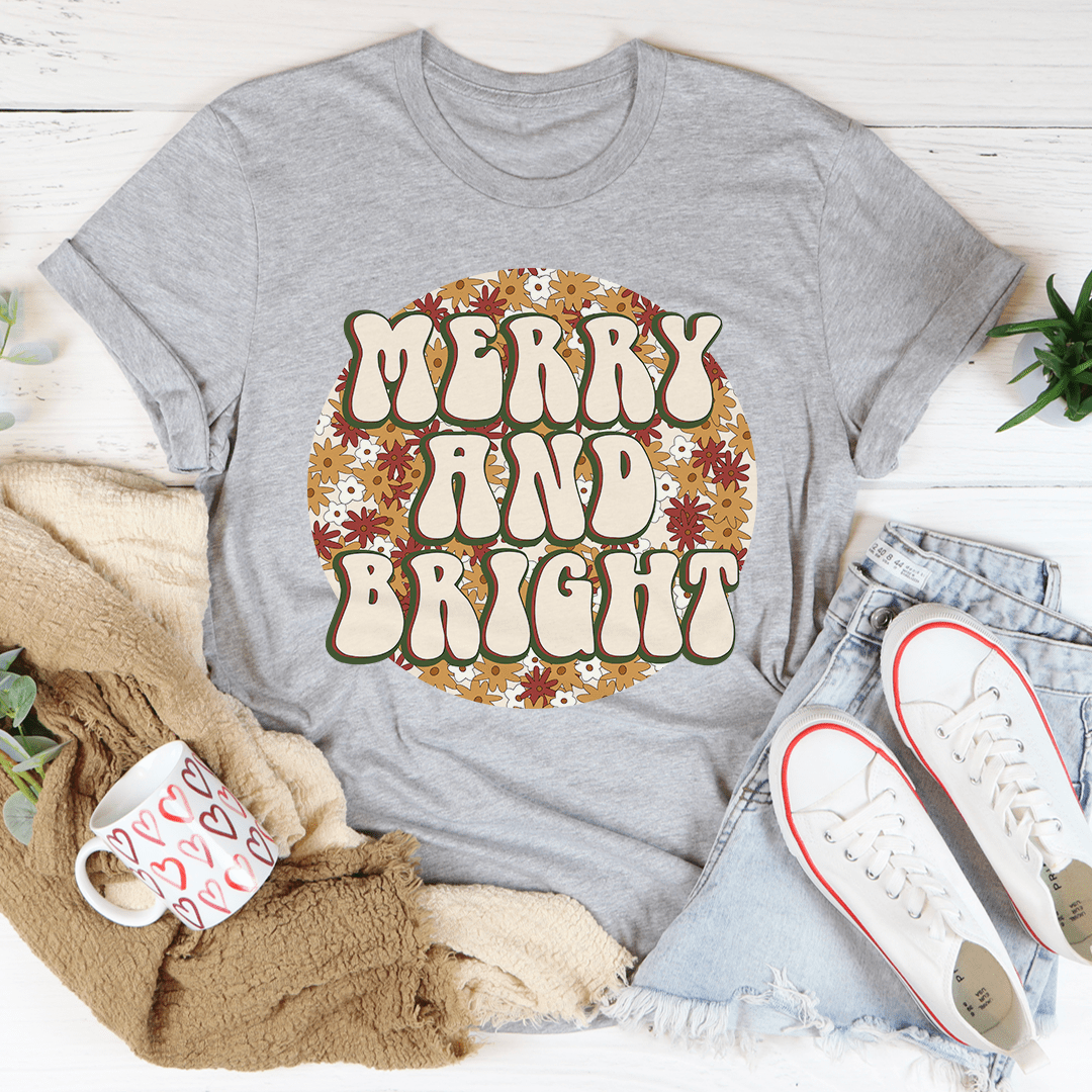 Merry And Bright Tee-1
