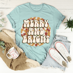 Merry And Bright Tee-3