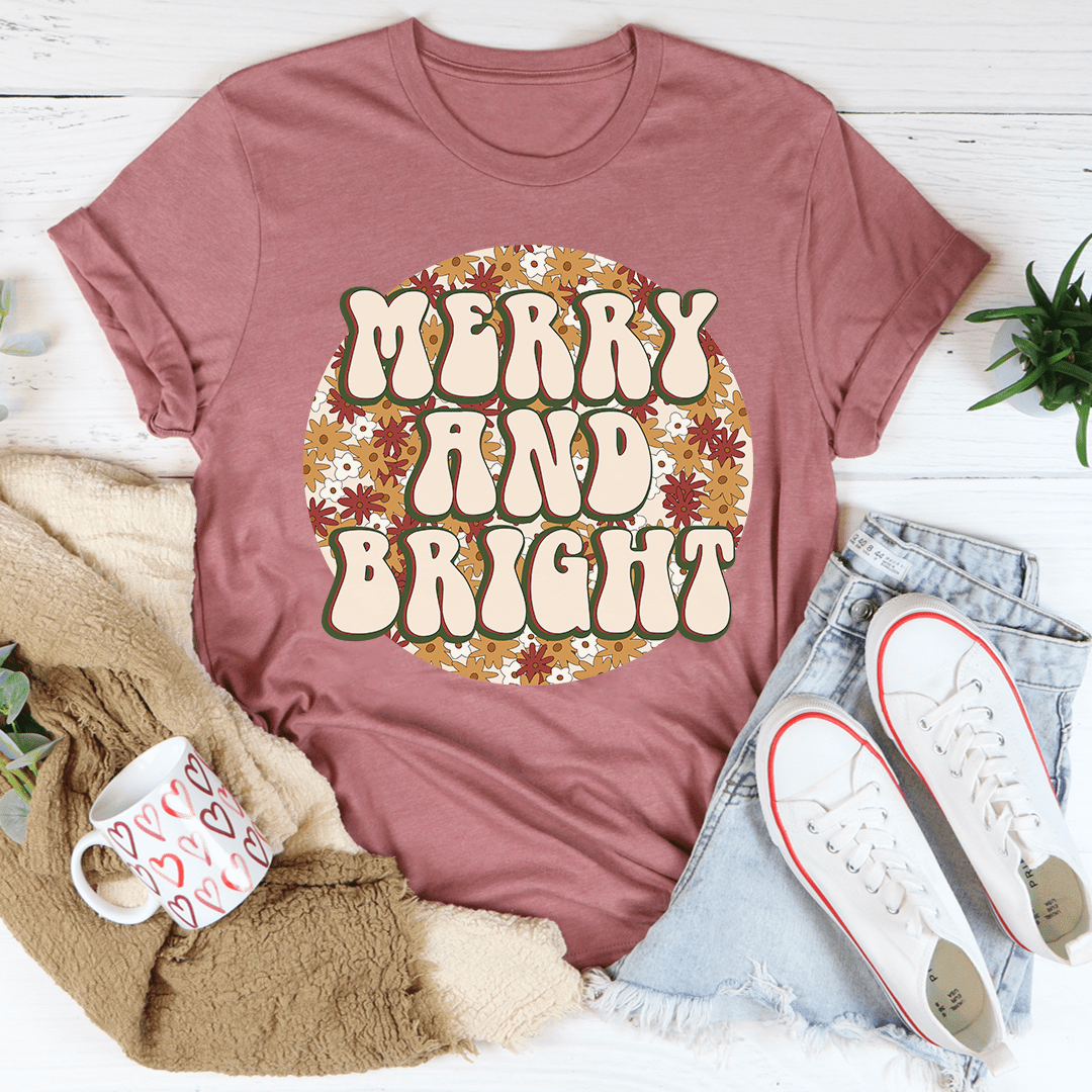 Merry And Bright Tee-2