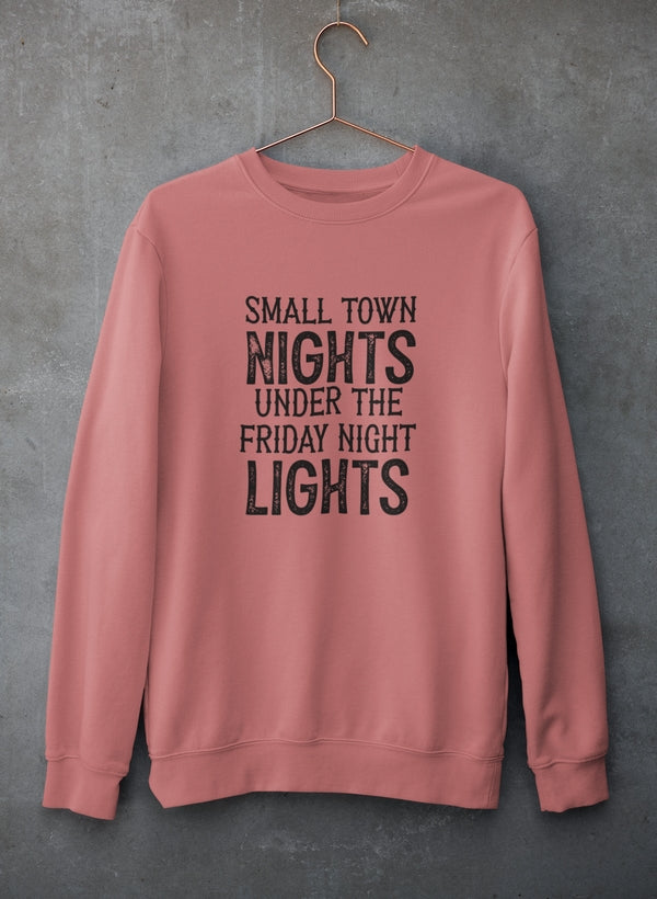 Small Town Nights Sweat Shirt-3