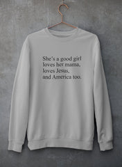 She's A Good Girl Sweat Shirt-3