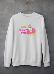 She Wants Donuts Sweat Shirt-3