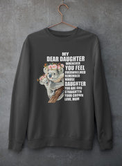 My Dear Daughter Sweat Shirt-2