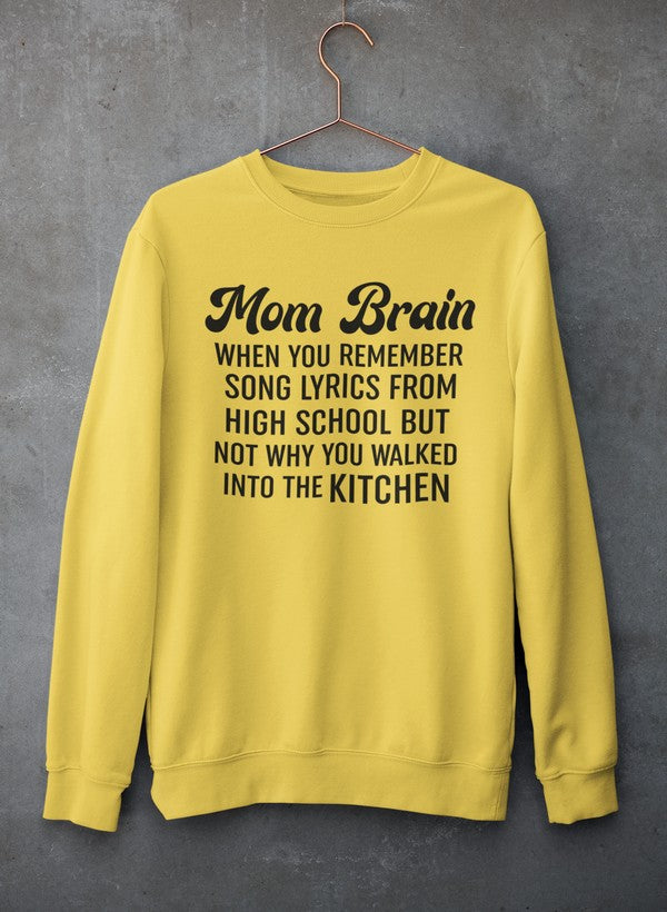 Mom Brain Sweat Shirt-3