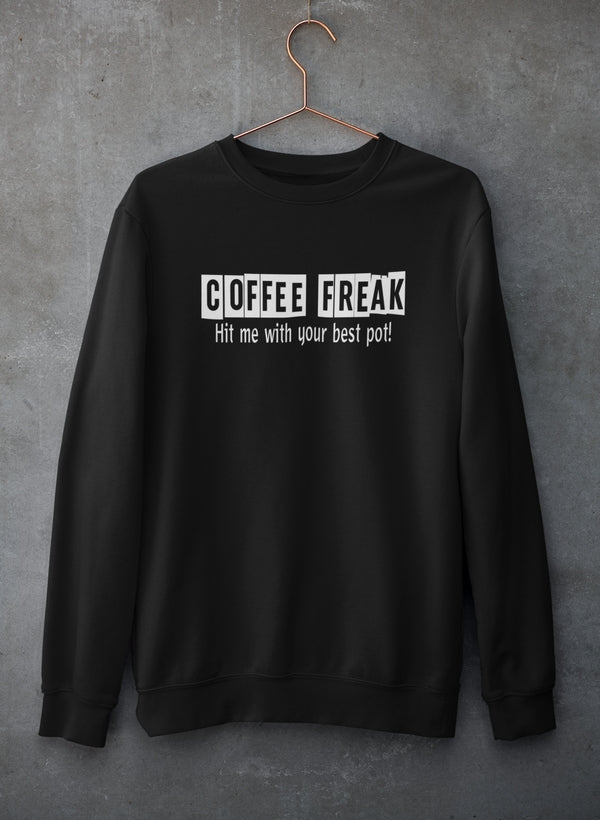 Coffee Freak Sweat Shirt-0