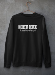 Coffee Freak Sweat Shirt-0