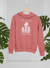 Omg Im Like Literally Dead Hoodie-0