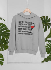 Not All Girls Are Made Of Sugar And Spice And Everything Nice Hoodie-2