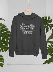 Not All Who Wander Are Lost Mom Hoodie-0