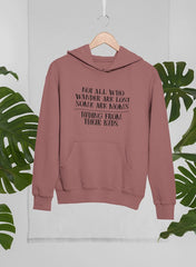 Not All Who Wander Are Lost Mom Hoodie-2