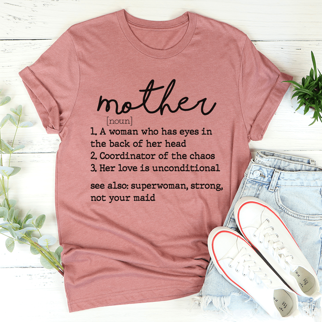 Mom Noun T-Shirt-0