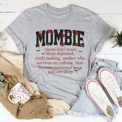 Mombie Noun Definition Tee-2