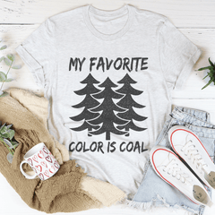 My Favorite Color Is Coal Tee-2