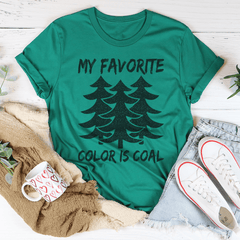 My Favorite Color Is Coal Tee-1