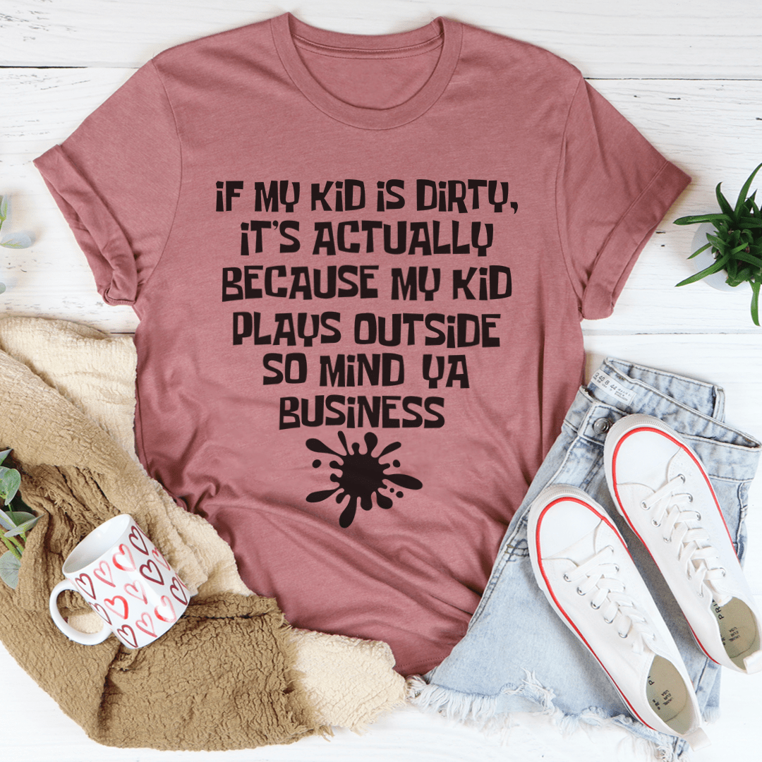 My Kid Plays Outside T-Shirt-1
