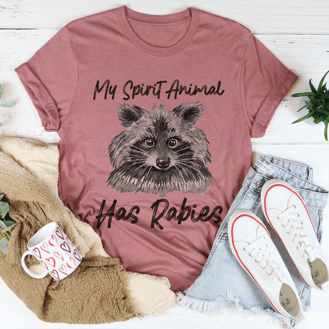 My Spirit Animal Has Rabies Tee-2