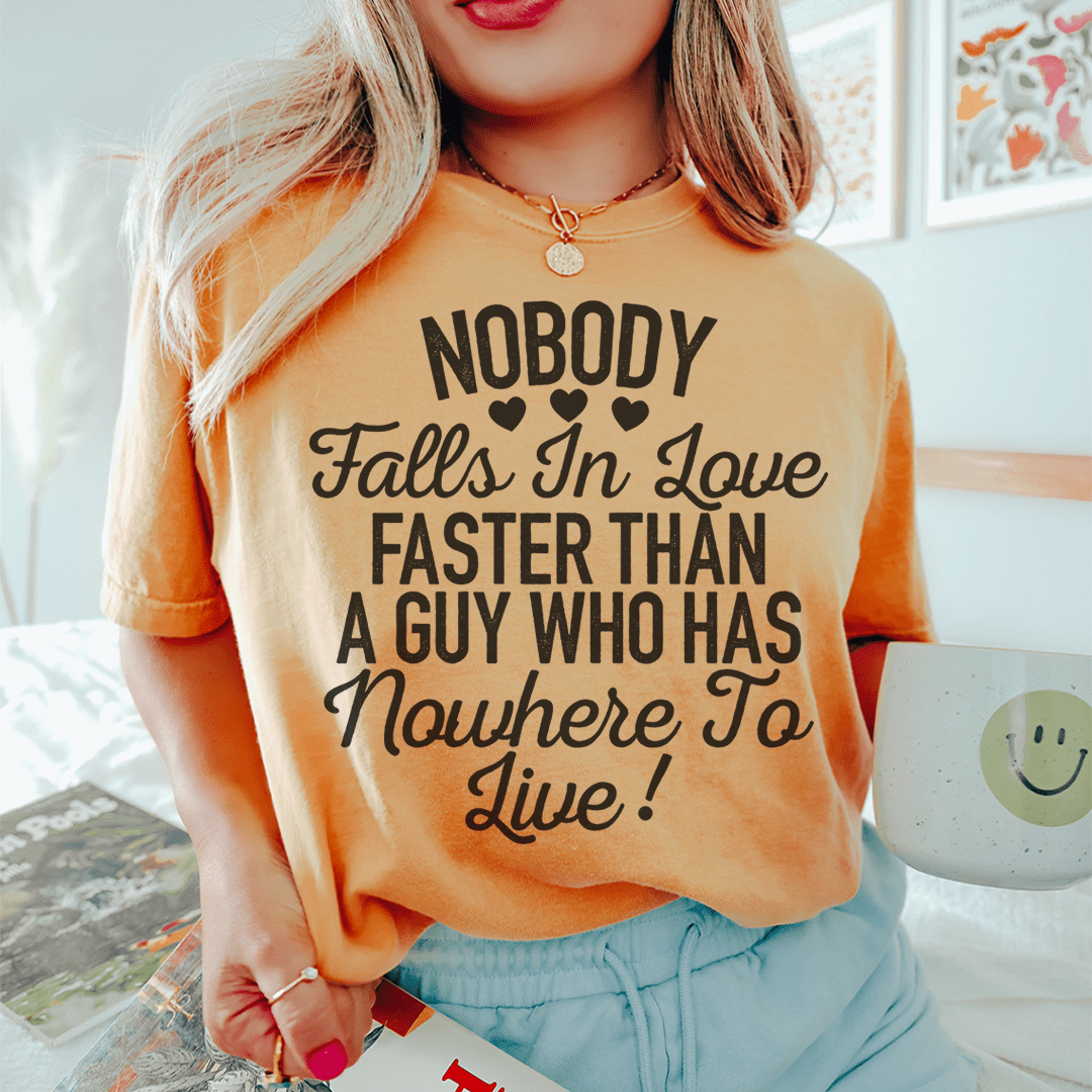 Nobody Falls In Love Faster Tee-2