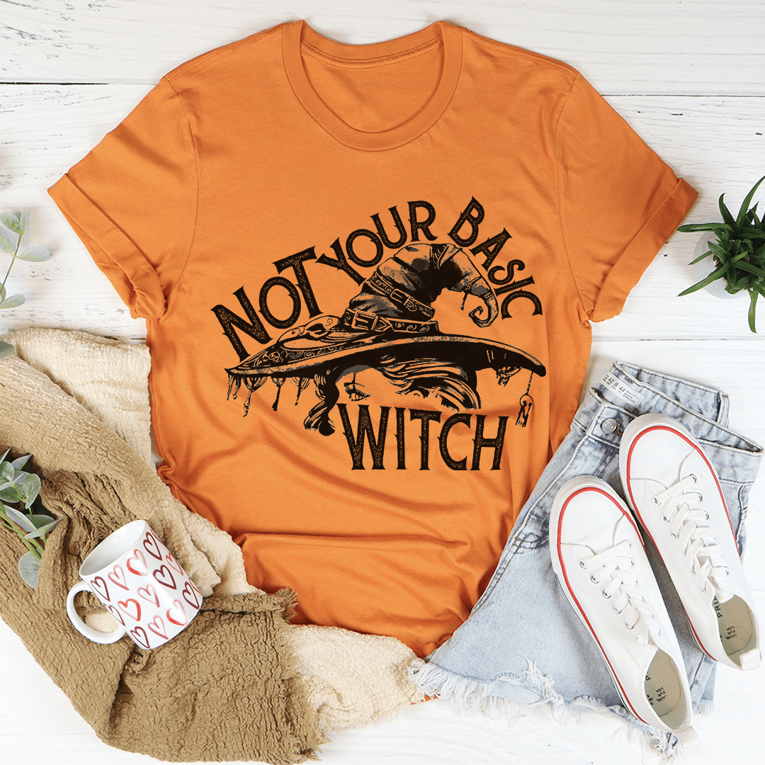 Not Your Basic Witch Tee-0