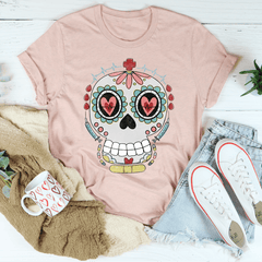 Nurse Sugar Skull T-Shirt-2