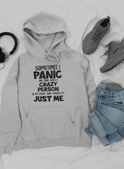 Sometimes I Panic Hoodie-1