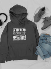 Sometimes The Thoughts In My Head Get So Bored They Go Out For A Stroll Hoodie-1