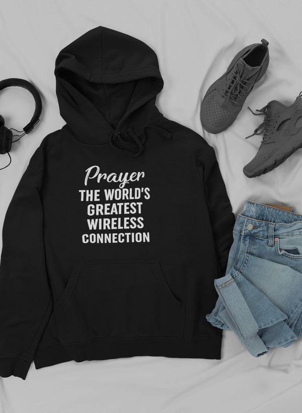 Prayer The World's Greatest Connection Hoodie-1