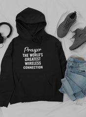 Prayer The World's Greatest Connection Hoodie-1