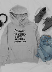 Prayer The World's Greatest Connection Hoodie-0