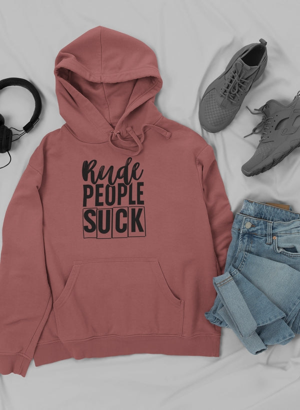 Rude People Suck Hoodie-1