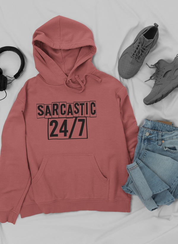 Sarcastic 24/7 Hoodie-0