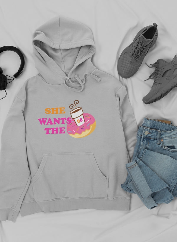 She Wants Donuts Hoodie-0