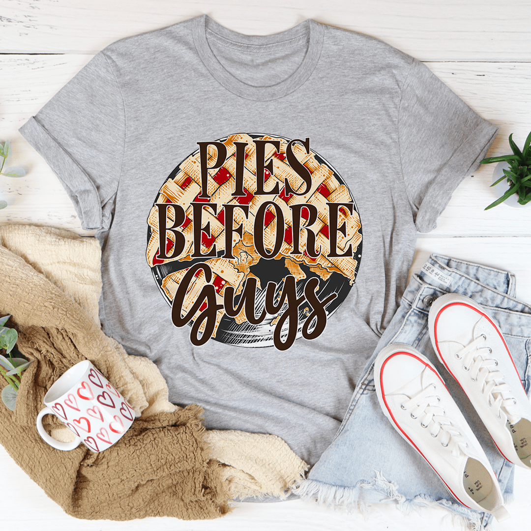 Pies Before Guys T-Shirt-3