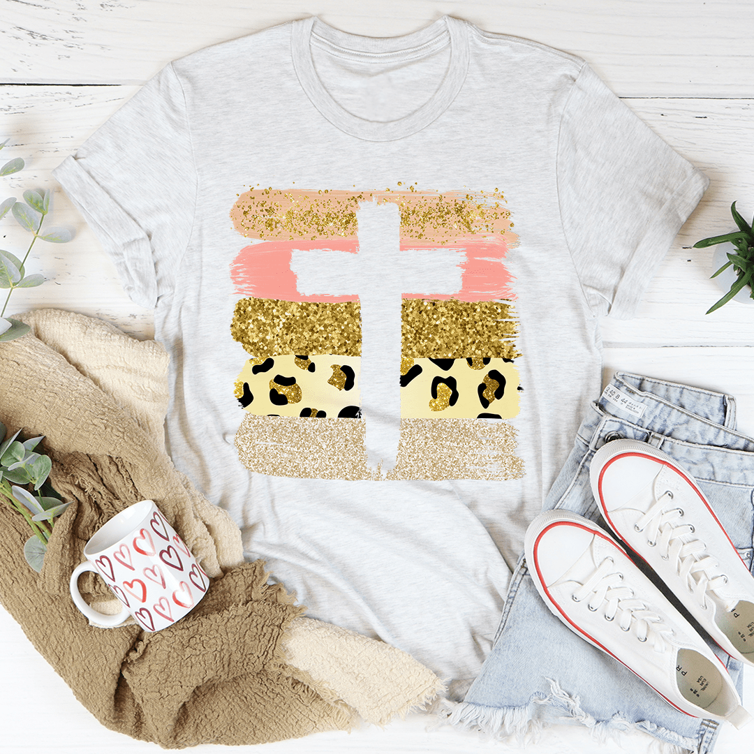 Pink Cross Tee-0