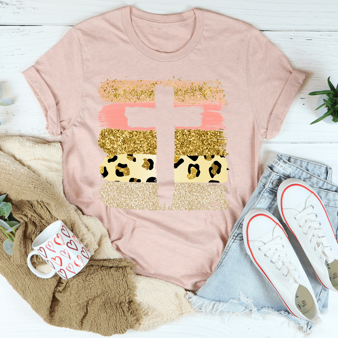 Pink Cross Tee-3