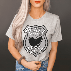 Police Wife Tee-0