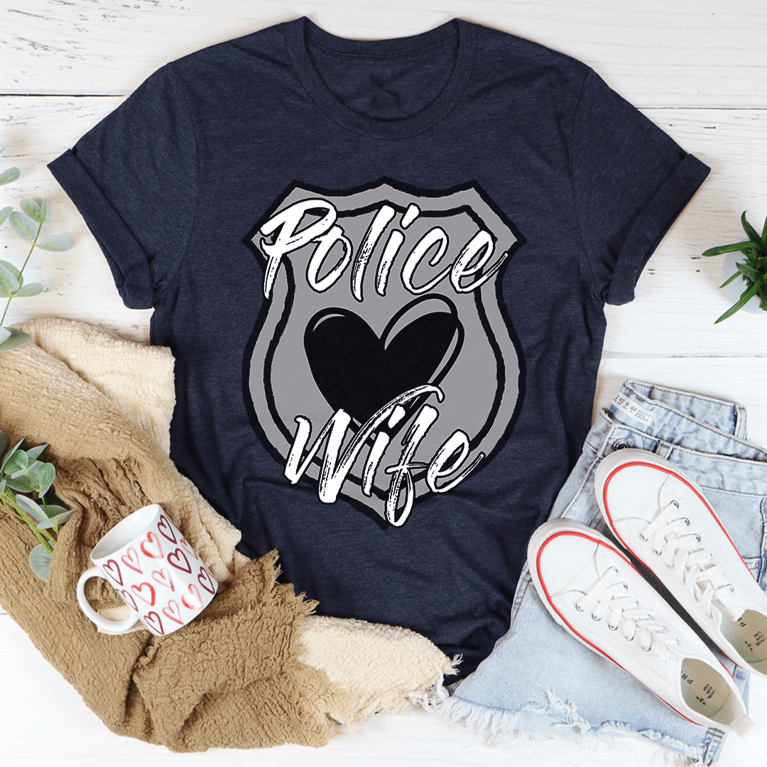Police Wife Tee-4