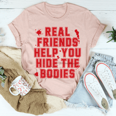 Real Friends Help You Hide The Bodies Tee-2