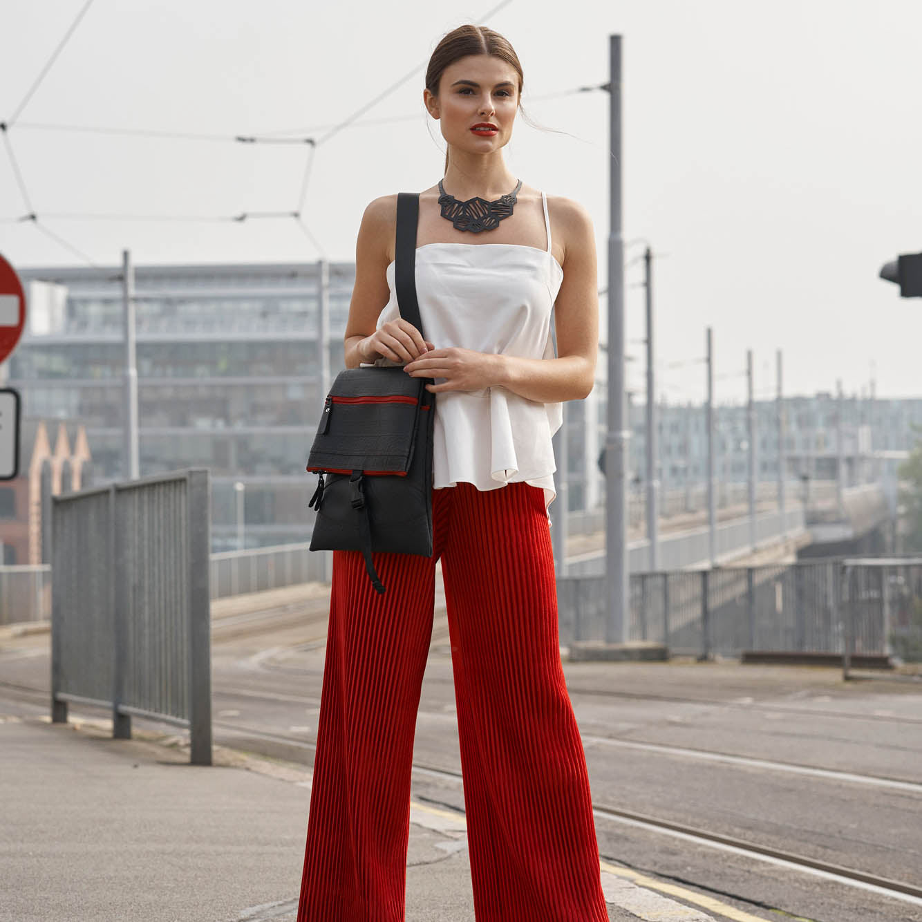 Jen Recycled Rubber Crossbody Bag (6 Colours Available)-2