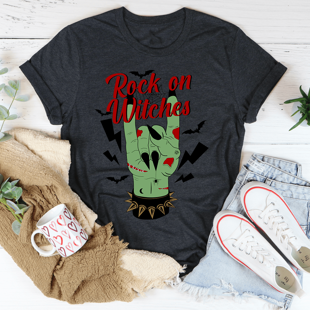 Rock On Witches T-Shirt-2