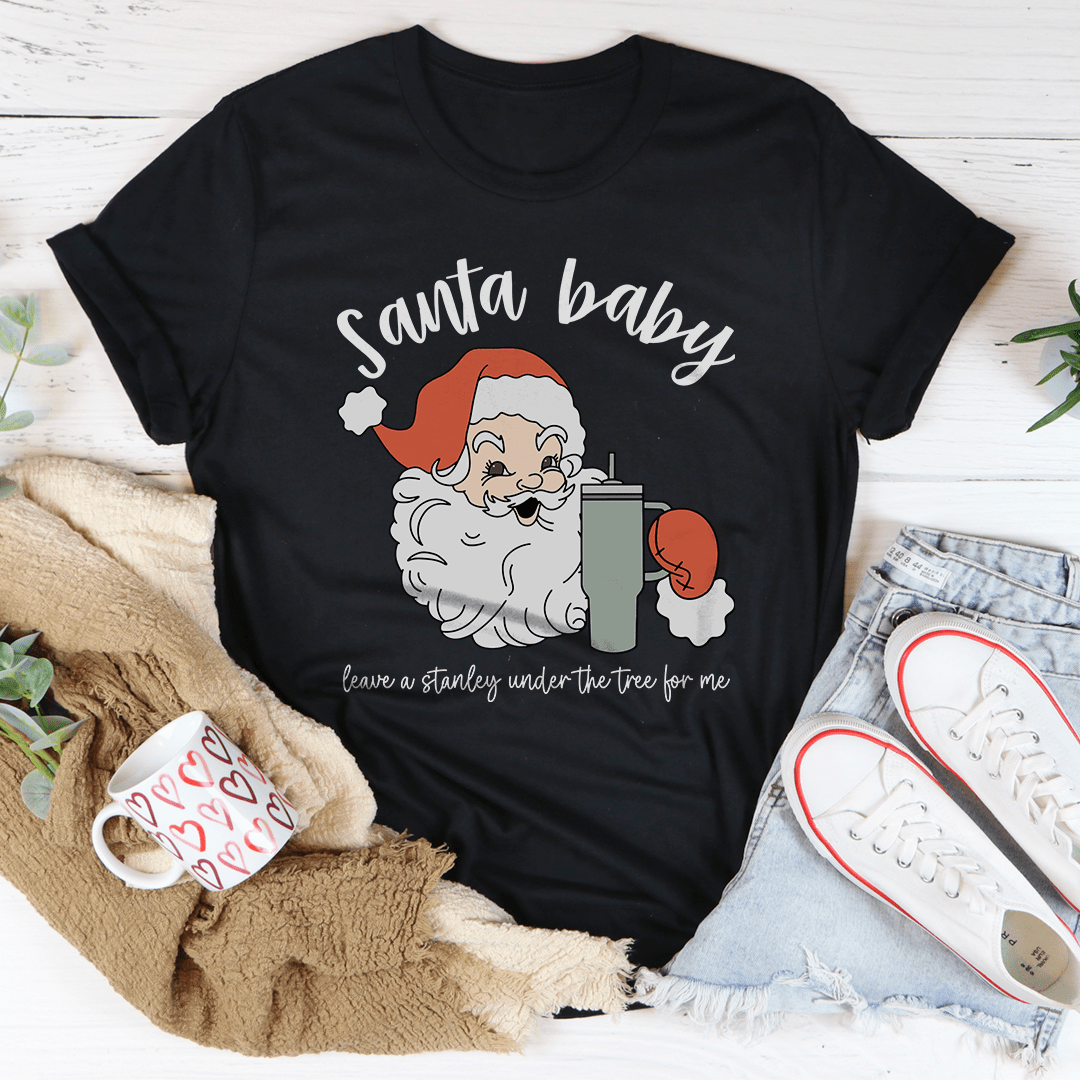 Santa Baby Tee-0