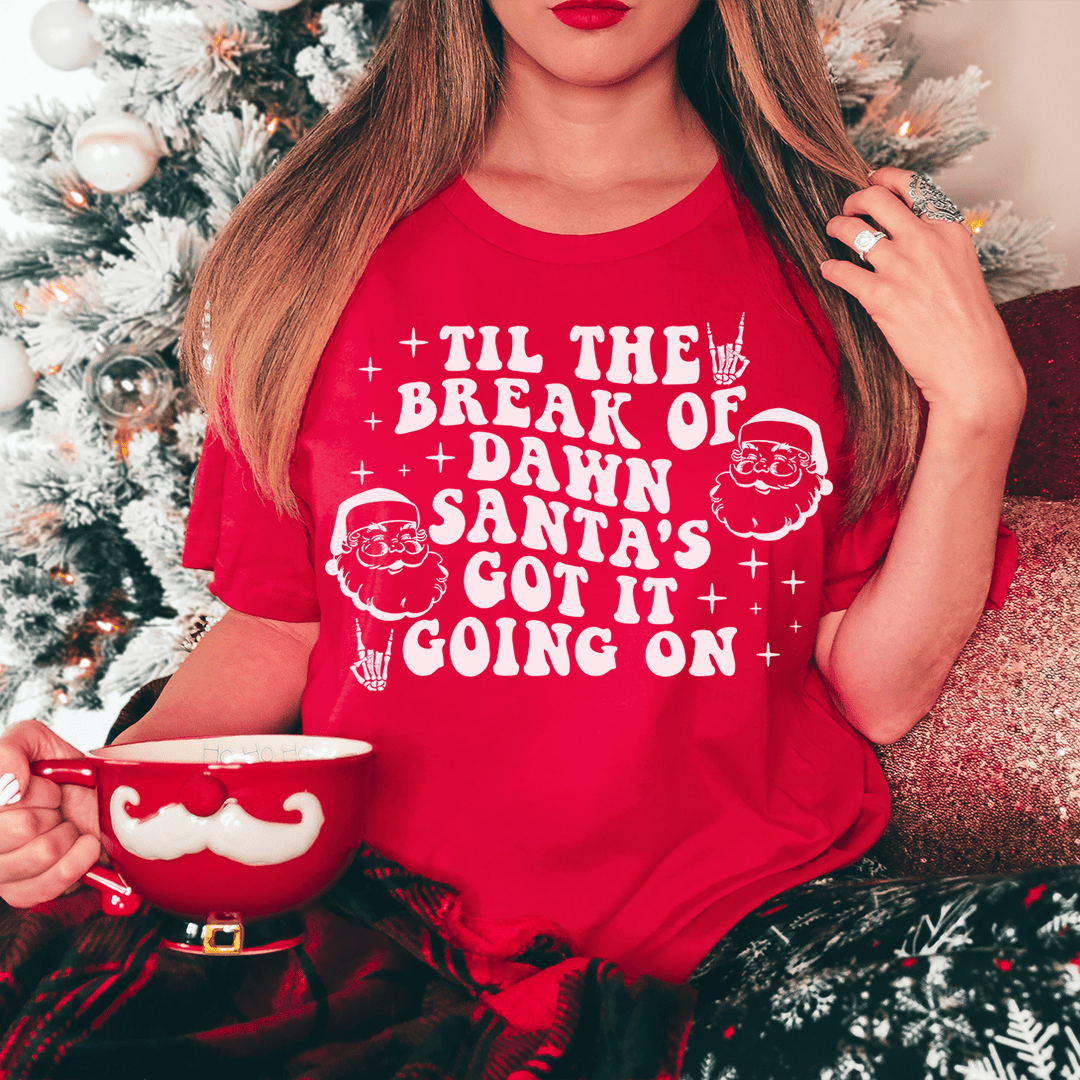 Santa's Got It Going On Tee-2