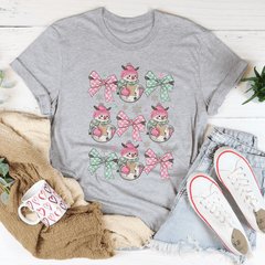 Snowman Coquette Tee-2