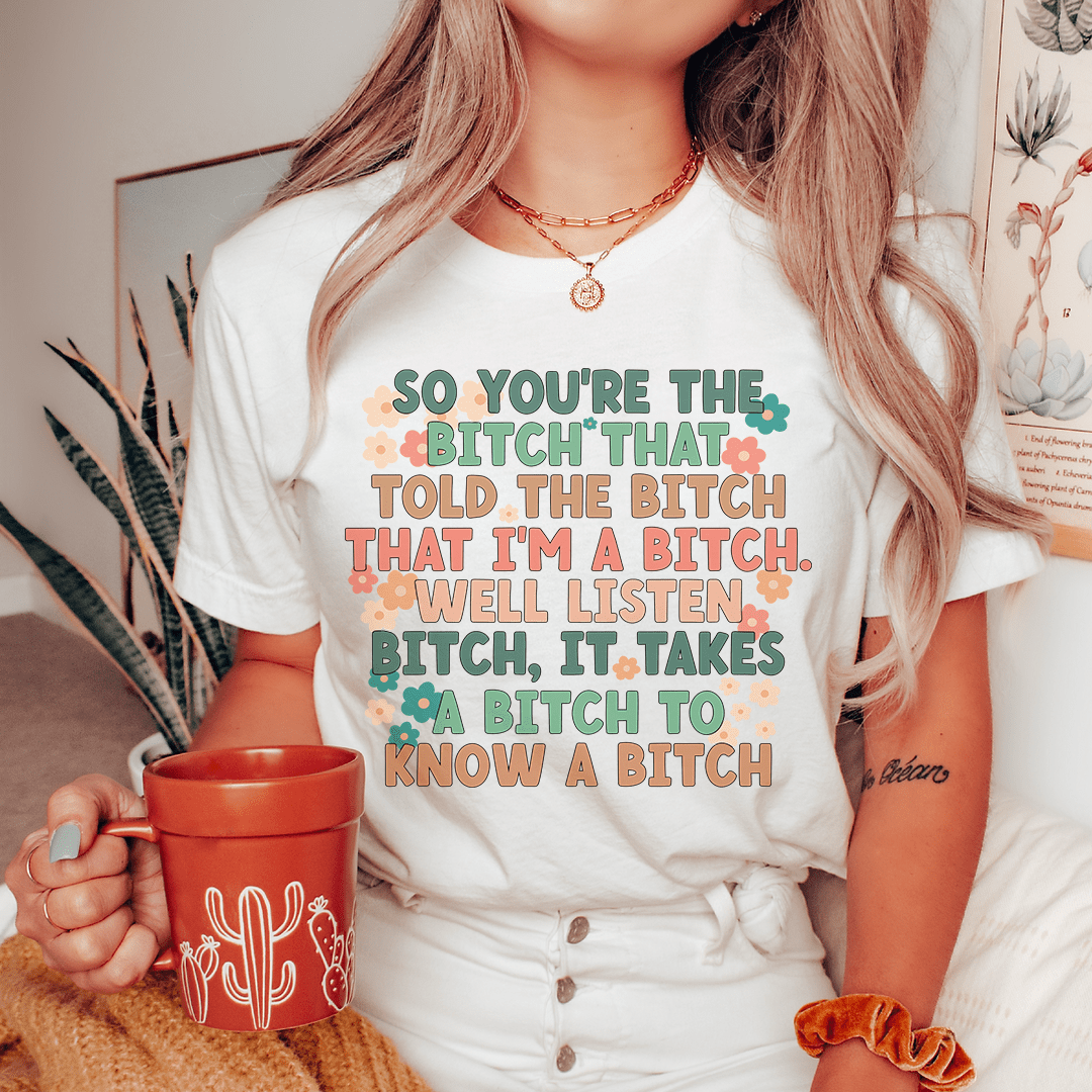 So You're The B Tee-0